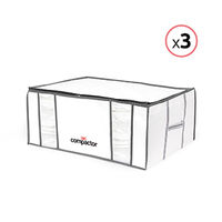 Set 3 Custodie con Sacco Salvaspazio Sottovuoto - Compactor Life XXL