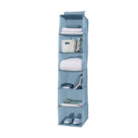 Ordinatore 6 ripiani blu baltico