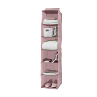 Ordinatore 6 ripiani rosa
