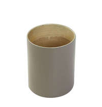 Bicchiere di bambù verniciato "Danang" taupe