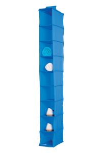 Color - Organizer Armadio Portatutto 9 ripiani blu