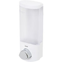 Uno - Dispenser sapone da muro bianco