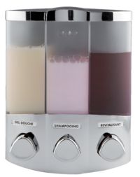 Trio - Dispenser Sapone Da Muro Cromato