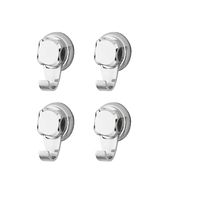 BESTLOCK KITCHEN set 4 ganci piccoli cromati