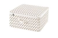 Fodera con cerniera "Ikat" beige