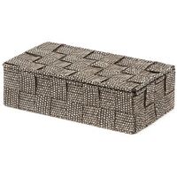 TORONTO Scatola small marrone bicolore