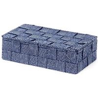 TORONTO Scatola Small blu bicolore