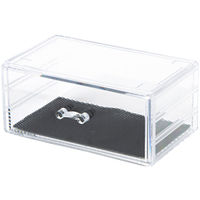 Organizzatore trasparente per trucchi con cassetto
