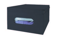 Scatola Guardaroba Automontante PVC - Grigio - Compactor