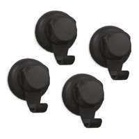 Set 4 ganci piccoli "Bestlock Black"