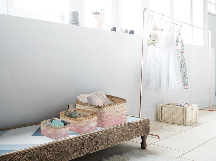 Cesto "Nouméa" Rosa taglia M 2 Compactor