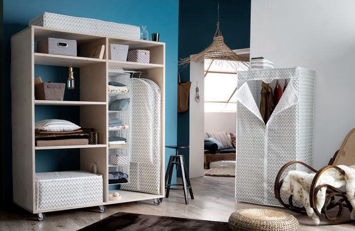 Separatore per cassetti flessibile "Ikat" Beige 2 Compactor