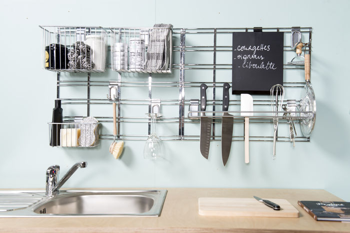 Walltech Cucina - Mensola Portautensili 4 Compactor