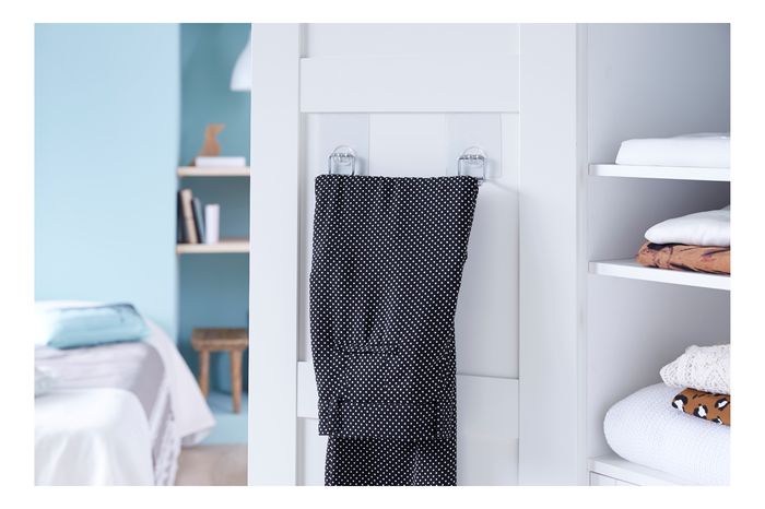 Barra adesiva da muro 28 cm in acciaio  4 Compactor