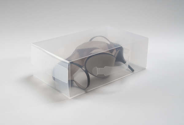 Scatola per Scarpe Trasparente - Dimensione L 2 Compactor