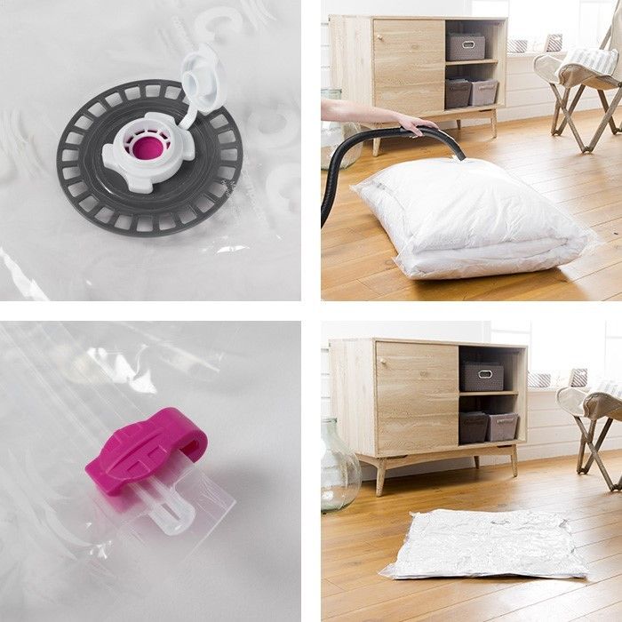 Set 2 sacchi salvaspazio sottovuoto - Aspispace L - 6