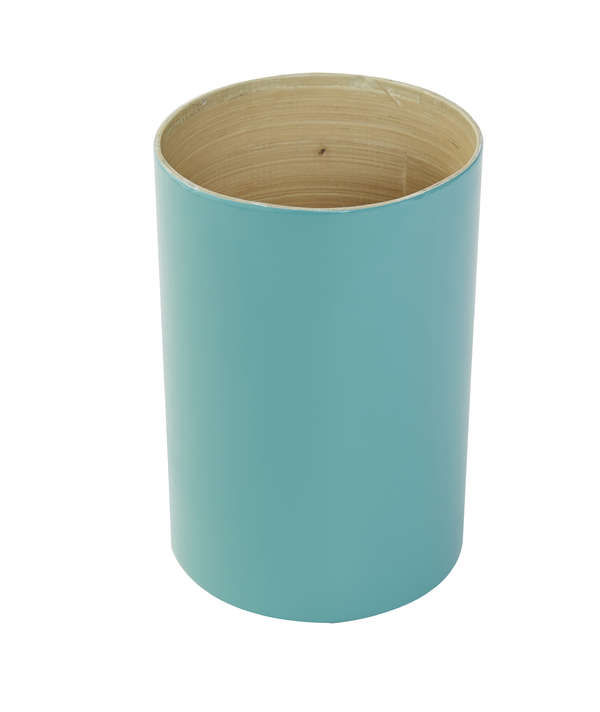 Danang - Contenitore multiuso cilindrico verde acqua 2 Compactor