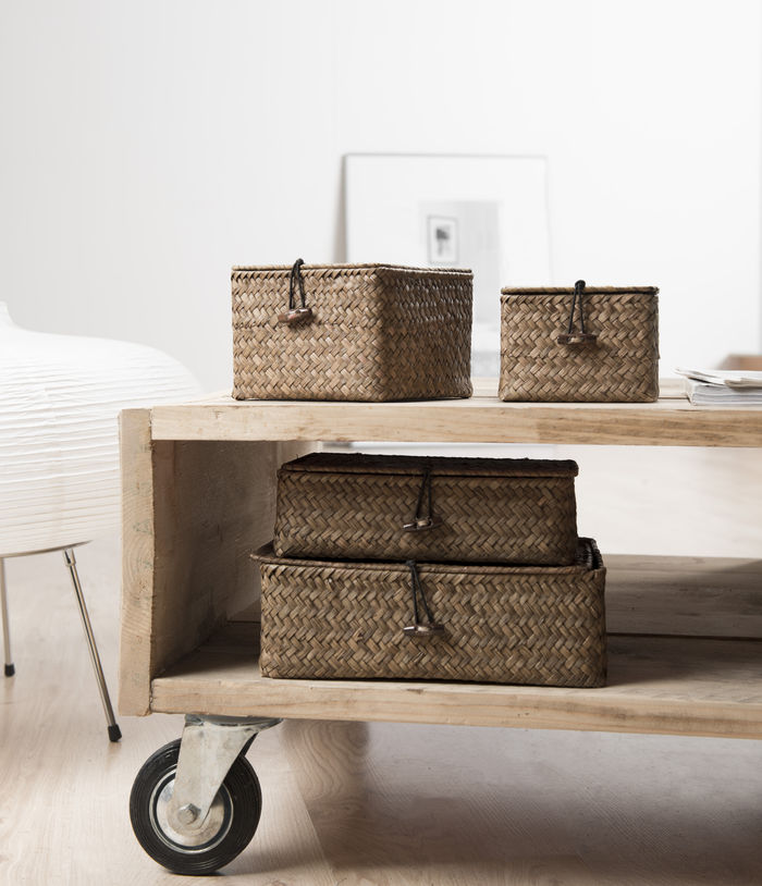 Lotto di 2 cesti cannella "Macao" 5 Compactor