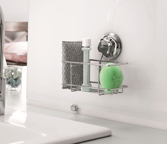 BESTLOCK KITCHEN portautensili cromato 1 Compactor