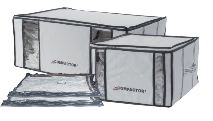 Set 2 Custodie + 2 Sacchi Salvaspazio 1 Compactor