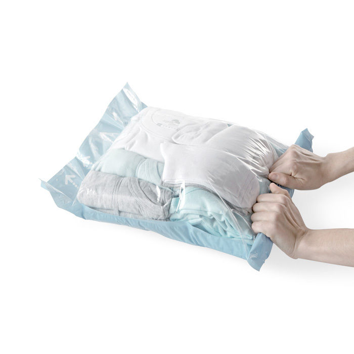 Set 2 Sacchi Salvaspazio Sottovuoto da Viaggio - Compactor Jet Roll bags S 3 Compactor