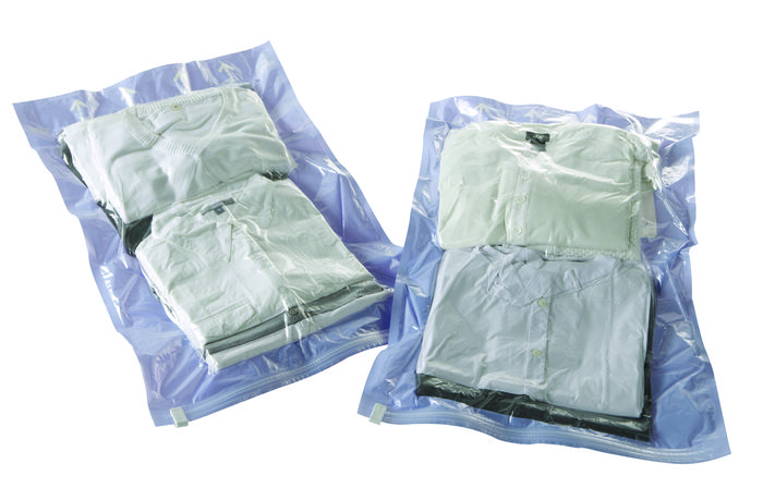 Set 6 Sacchi Salvaspazio Sottovuoto da Viaggio Roll Up 7 Compactor