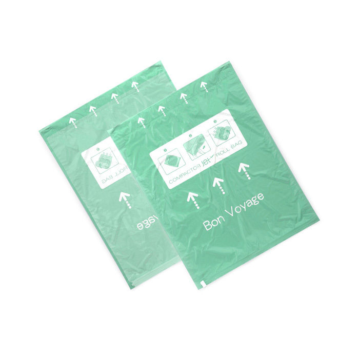 Set 2 Sacchi Salvaspazio Sottovuoto da Viaggio - Compactor Jet Roll bags L 1 Compactor