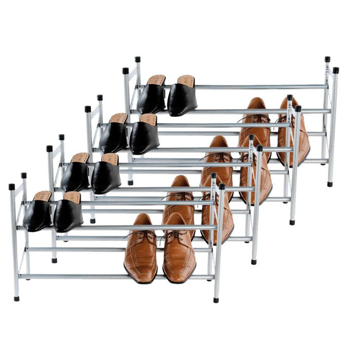Set di 4 scarpiere portascarpe regolabili Stilito 1 Compactor