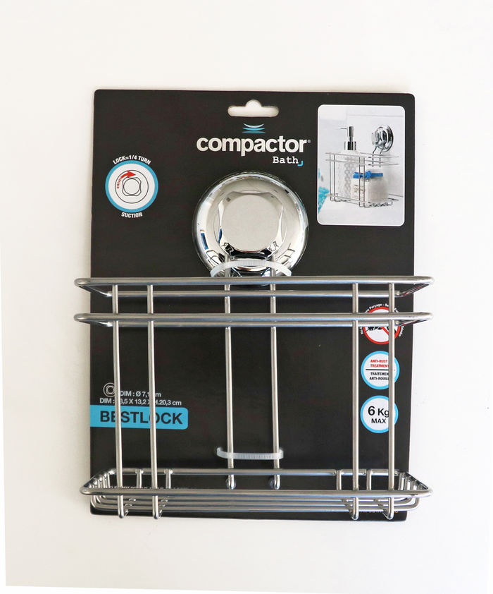 Cestello porta oggetti da muro - bagno 5 Compactor