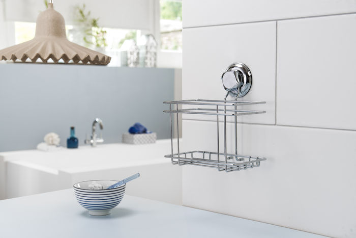 Cestello porta oggetti da muro - bagno 3 Compactor