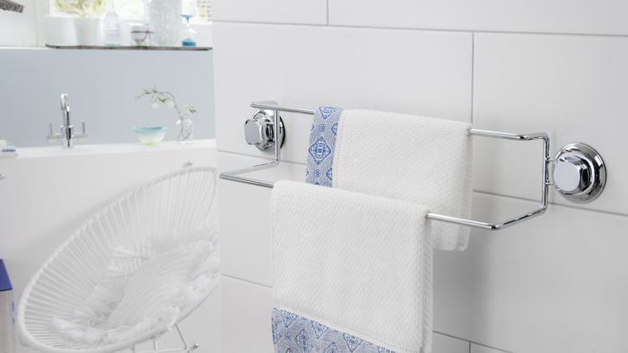 Doppia barra per asciugamani da Muro / da Parete 3 Compactor