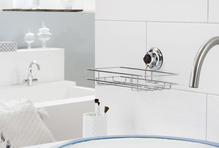 Ripiano rettangolare multiuso cromato 2 Compactor
