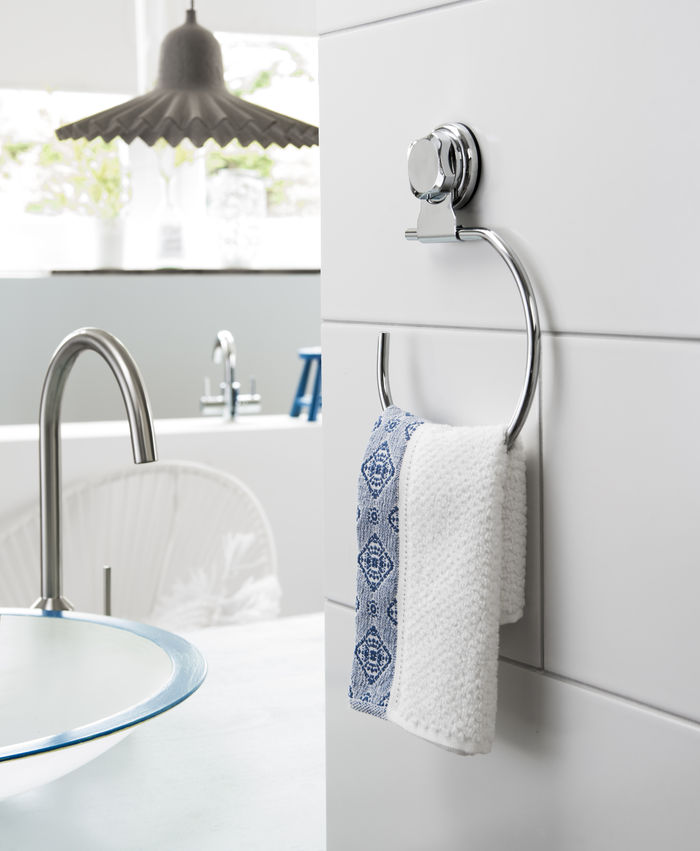 Porta asciugamani tondo da Muro / da Parete 7 Compactor