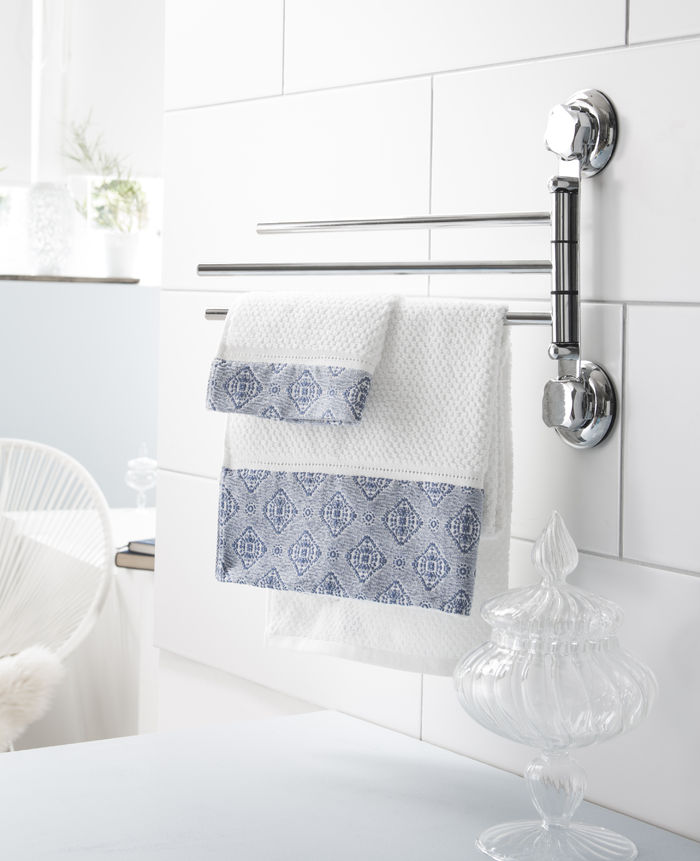 Porta asciugamani 3 bracci da Muro / da Parete 3 Compactor