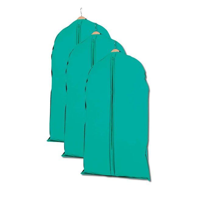 Set Di 3 Copriabito Corto Verde 1 Compactor