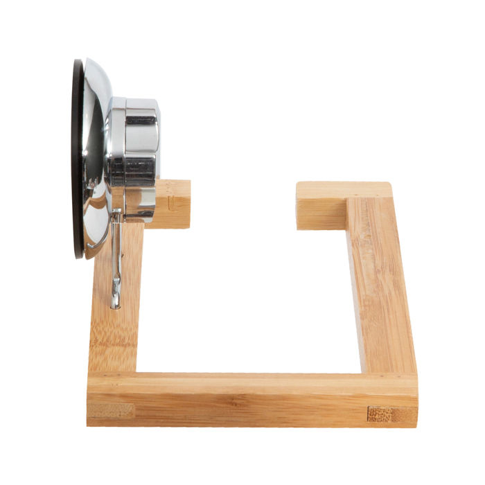 Spa - Portarotolo in bambù a ventosa 3 Compactor