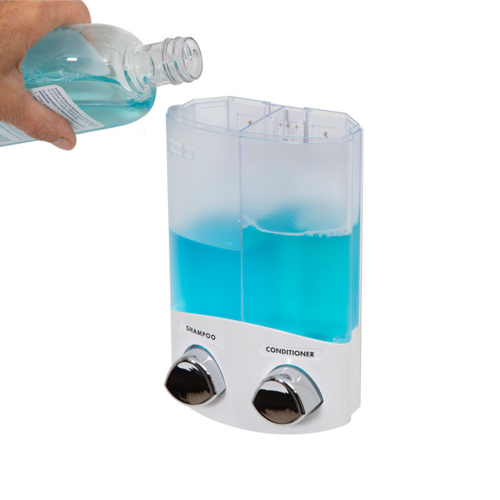 Duo - Dispenser sapone da muro bianco 4 Compactor
