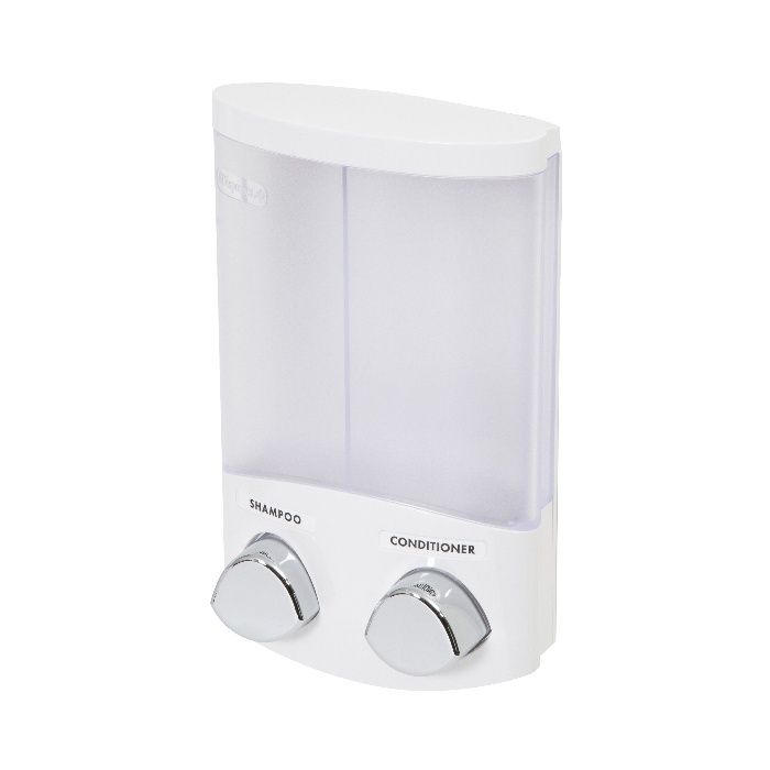 Duo - Dispenser sapone da muro bianco 1 Compactor