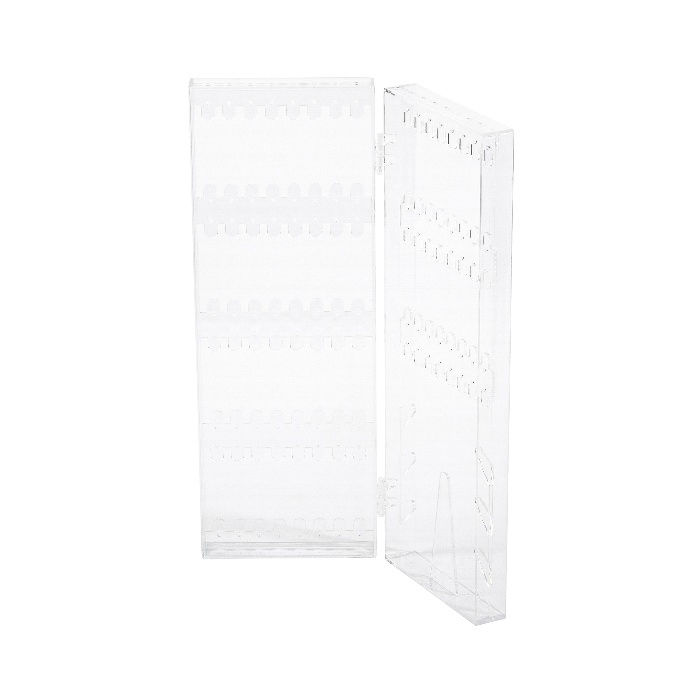 Porta Orecchini Organizer apribile a libro trasparente 1 Compactor