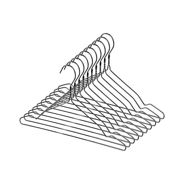 Set 10 grucce in metallo nero 1 Compactor