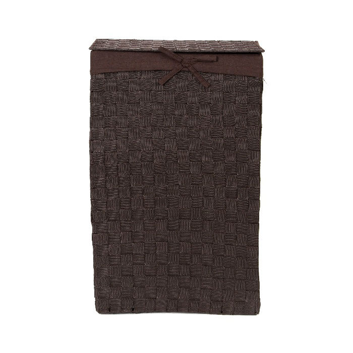 Cesto Portabiancheria rettangolare STAN Cioccolato 2 Compactor