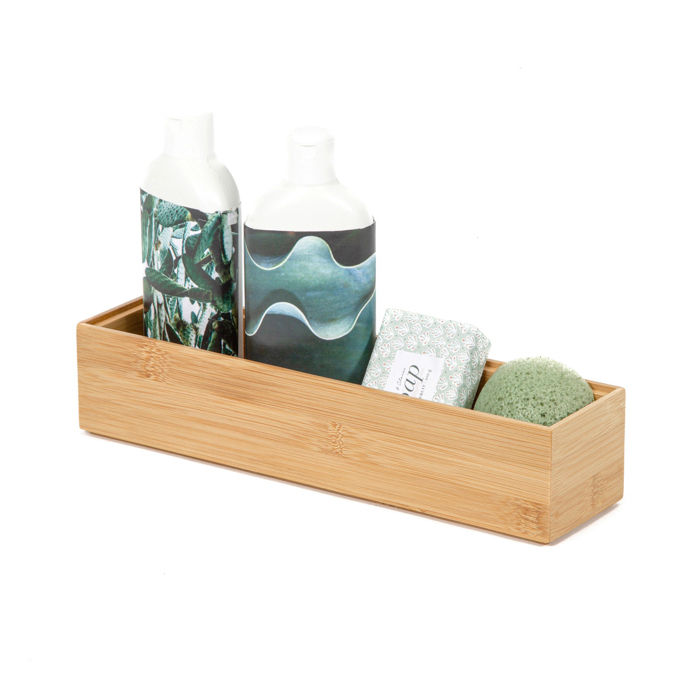 Osaka Organizer Contenitore Portaoggetti In Bambù - Xl 4 Compactor