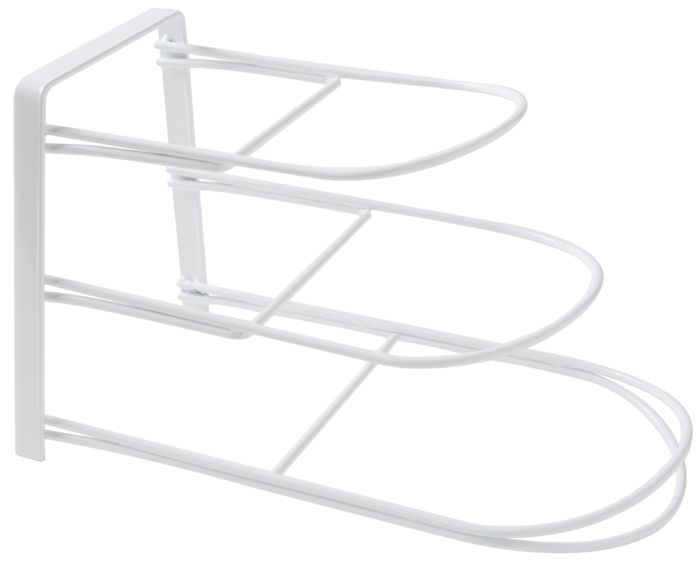 Supporto per piatti in filo metallico bianco  1 Compactor