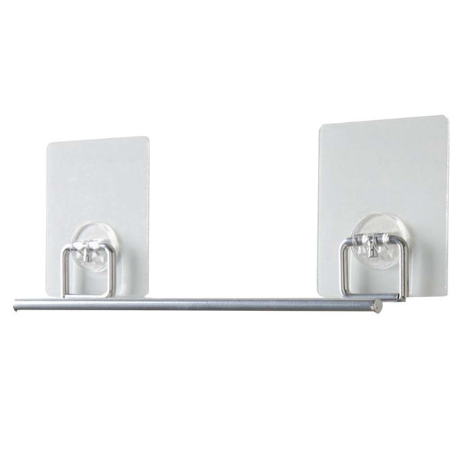 Barra adesiva da muro 28 cm in acciaio  1 Compactor