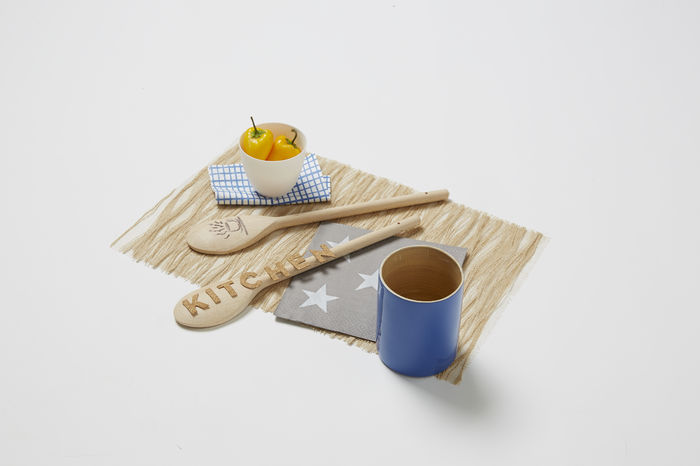 Danang - Bicchiere bambù laccato blu 3 Compactor