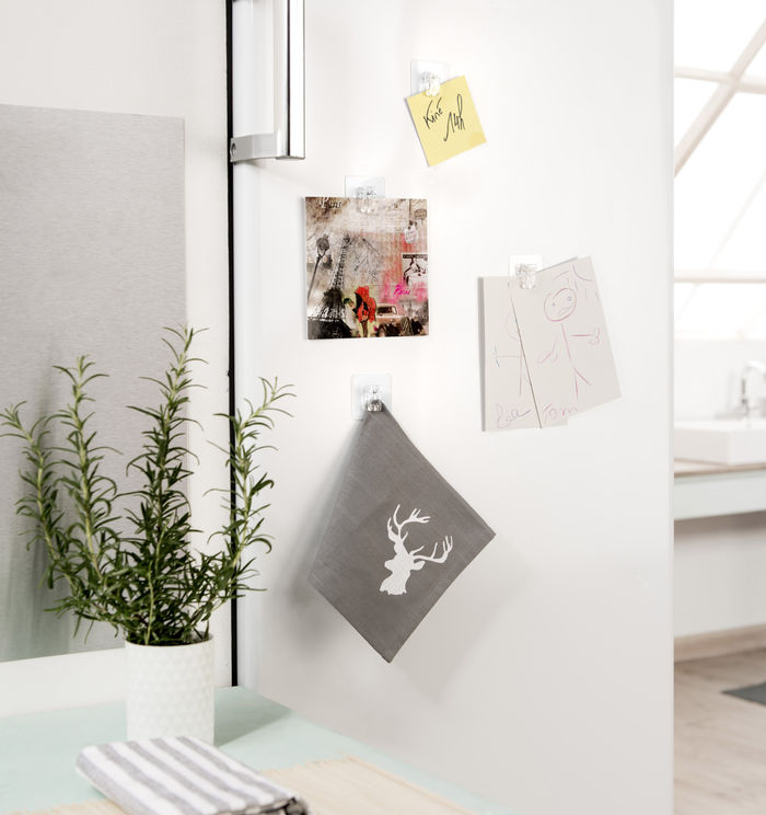 Lotto di 4 pinze "Clip" auto adesive 2 Compactor