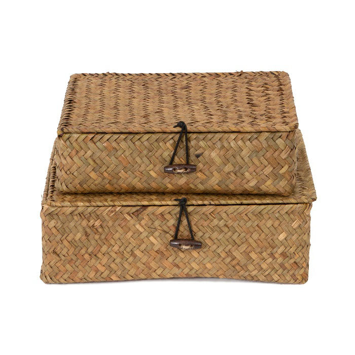 Lotto di 2 cesti cannella "Macao" 2 Compactor