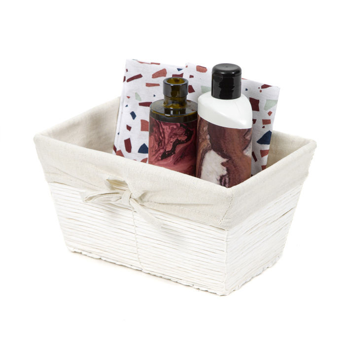 Cesto in carta bianco "Kimo" 4 Compactor