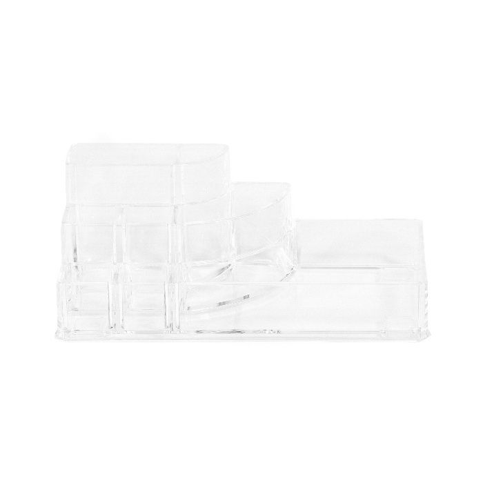 Organizzatore trasparente per il trucco da 8 scomparti 2 Compactor