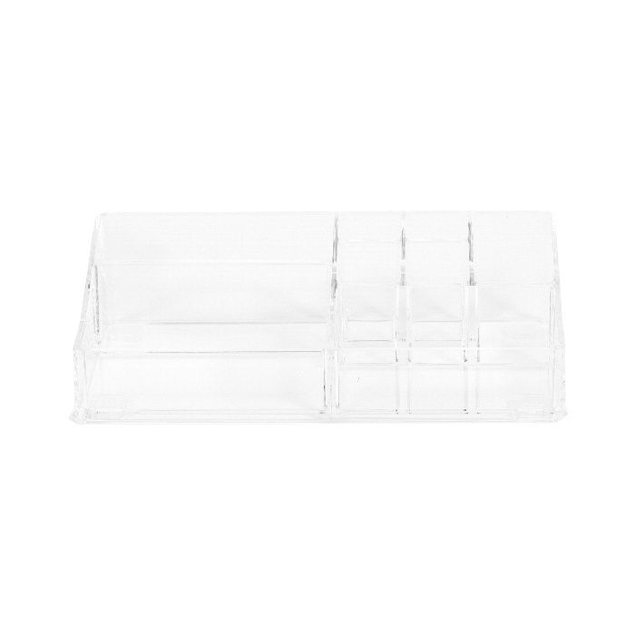 Portatrucchi Display trasparente per il trucco da 8 scomparti 2 Compactor